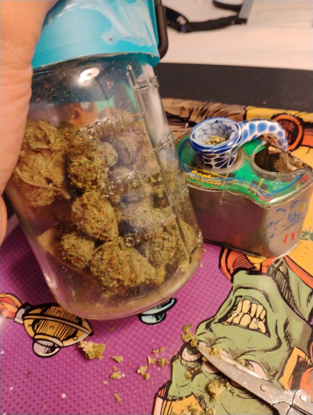 Customer photo review of Snake Venom THCA Flower