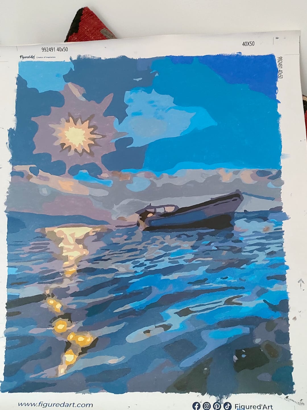 Customer photo review of Barque sur la Mer