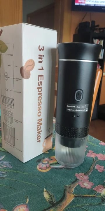 Customer photo review of Cafetera Portátil 3 en 1 | Brenela TM