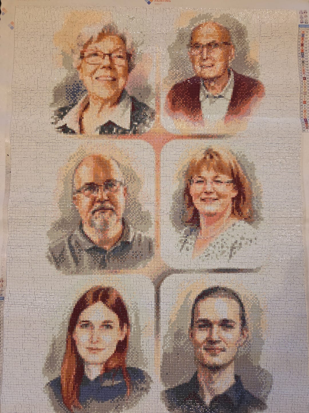 Customer photo review of Diamond Painting eigenes Bild