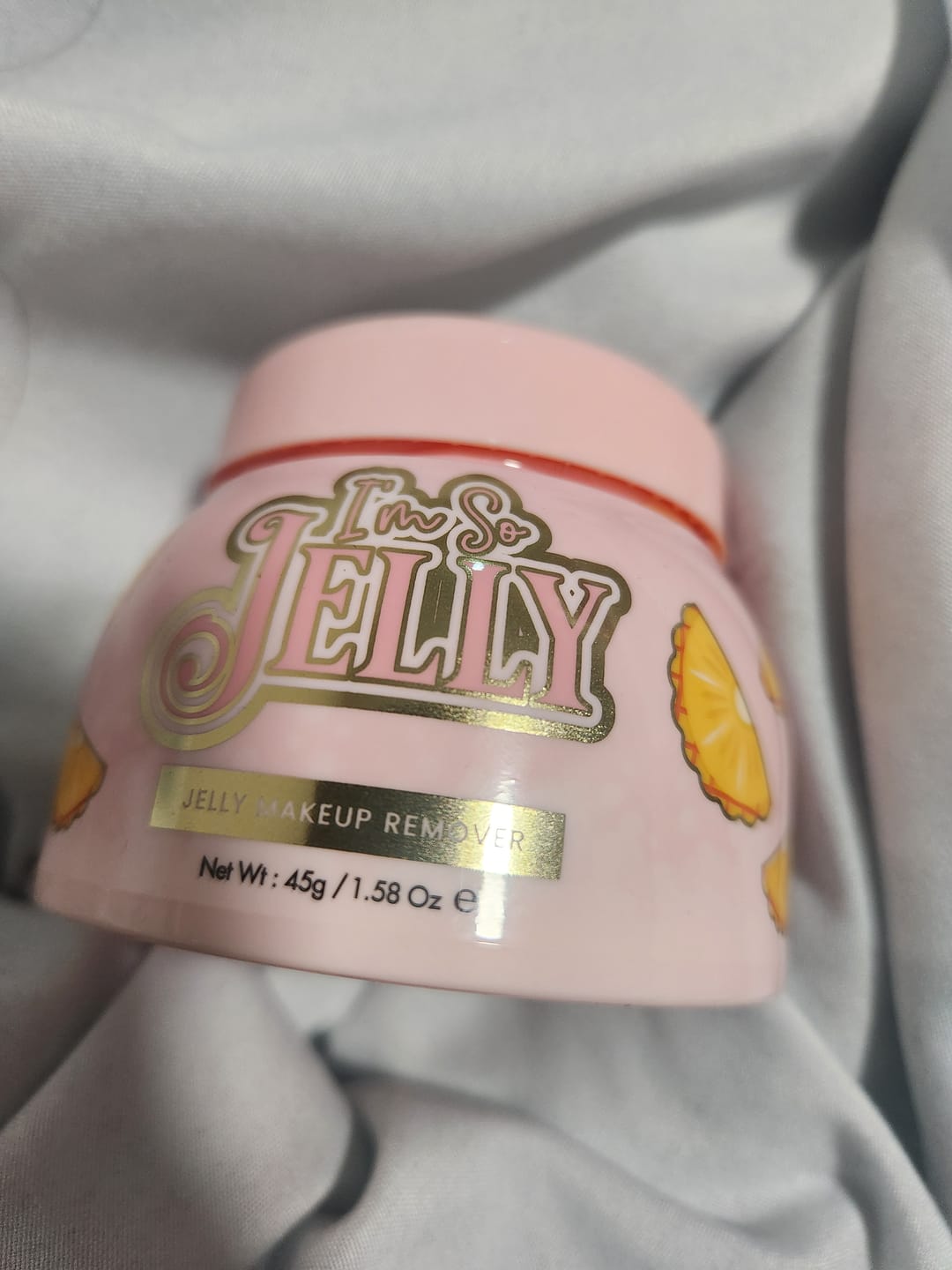 Customer photo review of I'm So Jelly Makeup Remover
