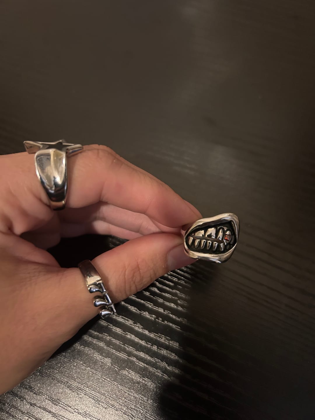 Customer photo review of Grillz Ring