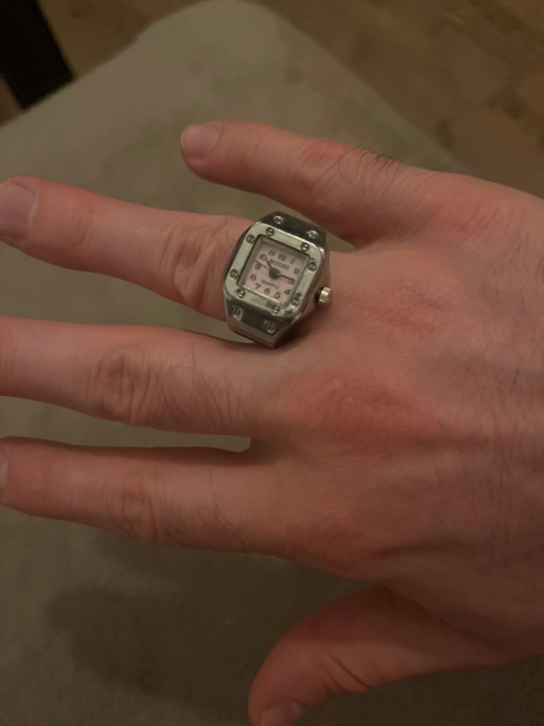 Customer photo review of Santos Watch Ring