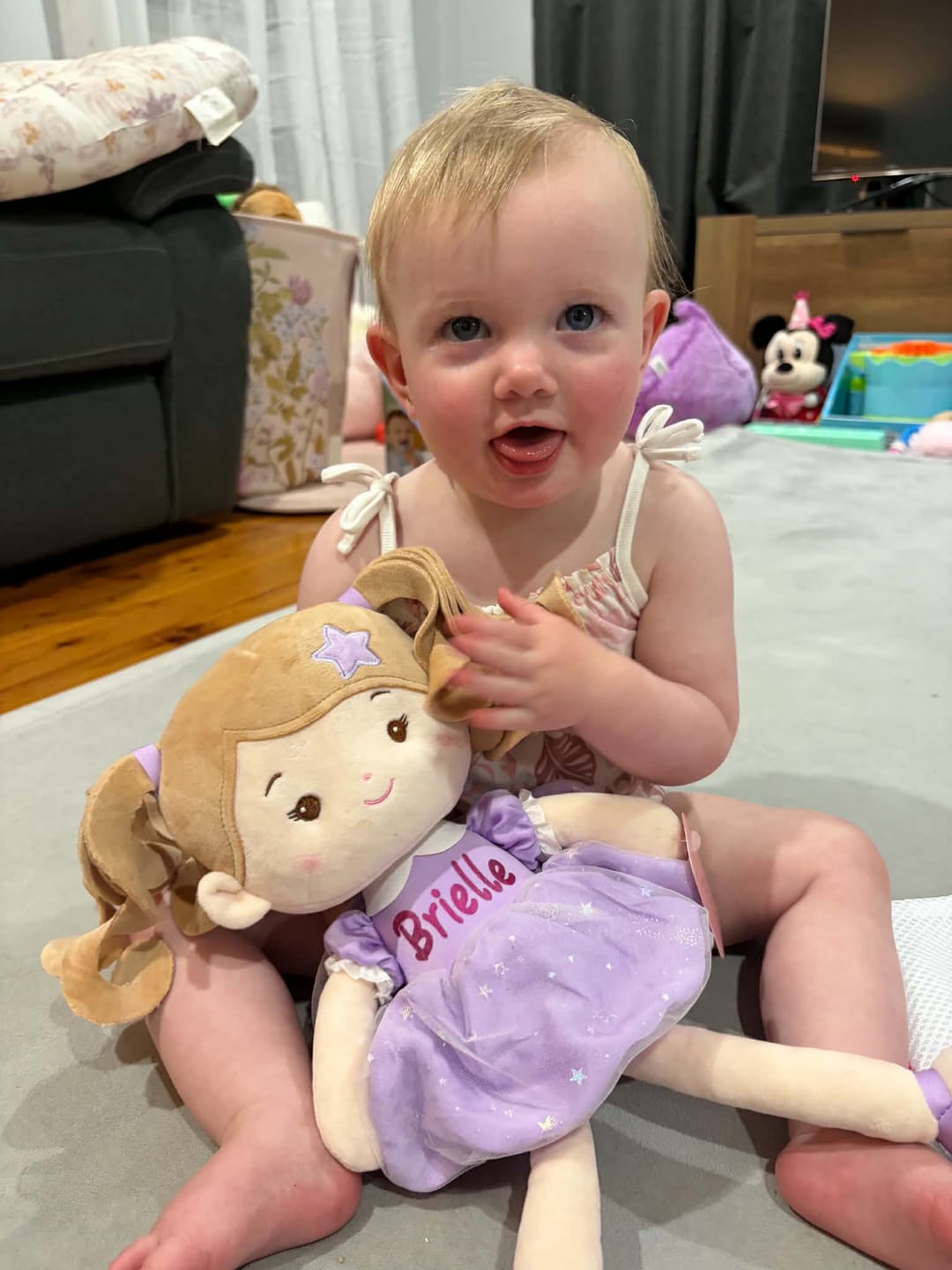 Customer photo review of Personalized Princess Starlet - Purple