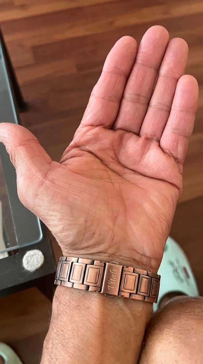 Customer photo review of Copper Bracelet