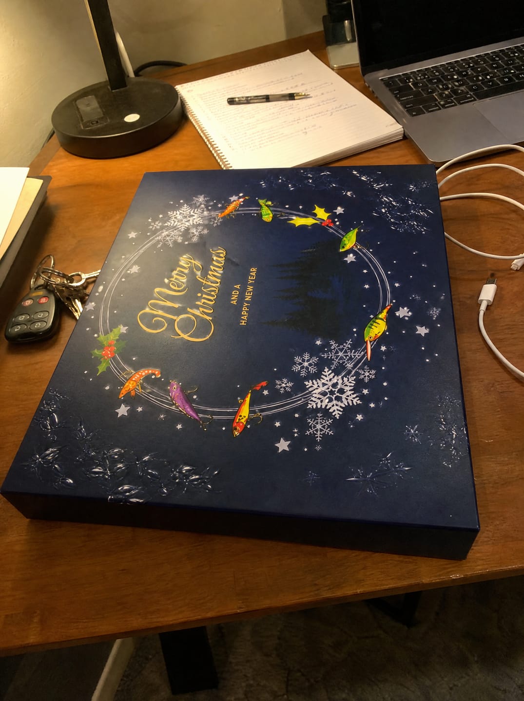 Customer photo review of Calendario de Adviento Pesca