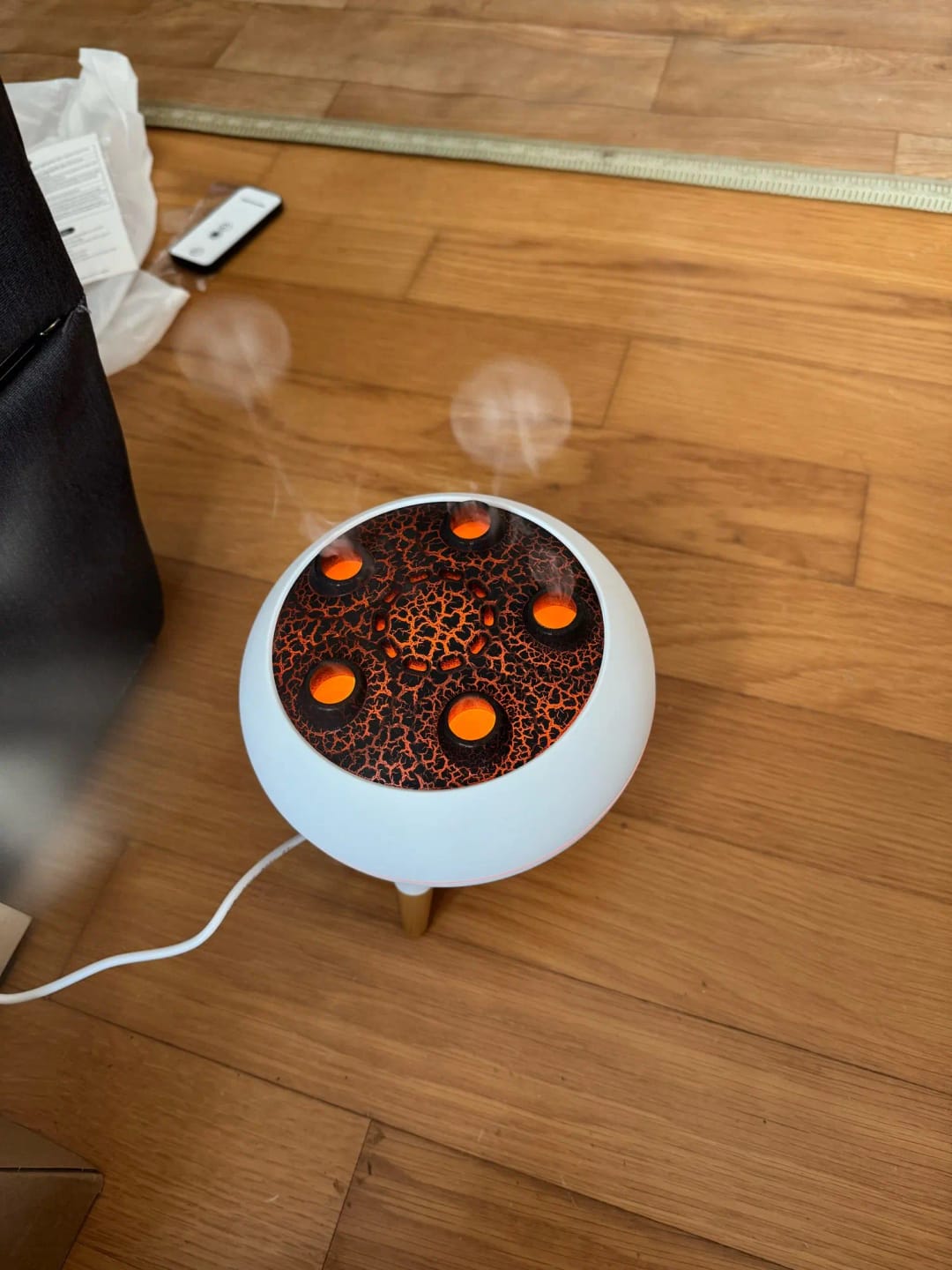 Customer photo review of Jellyfish Essential Oil Diffuser & Air Humidifier