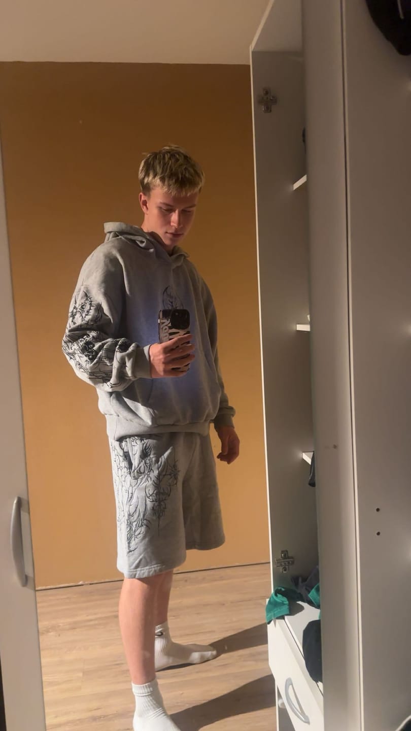 Customer photo review of 1093 - Cyberpunk Fleece Shorts
