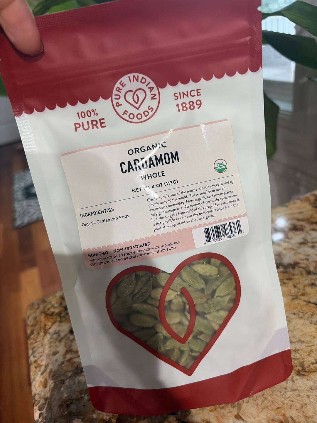 Customer photo review of Cardamom Green, Certified Organic
