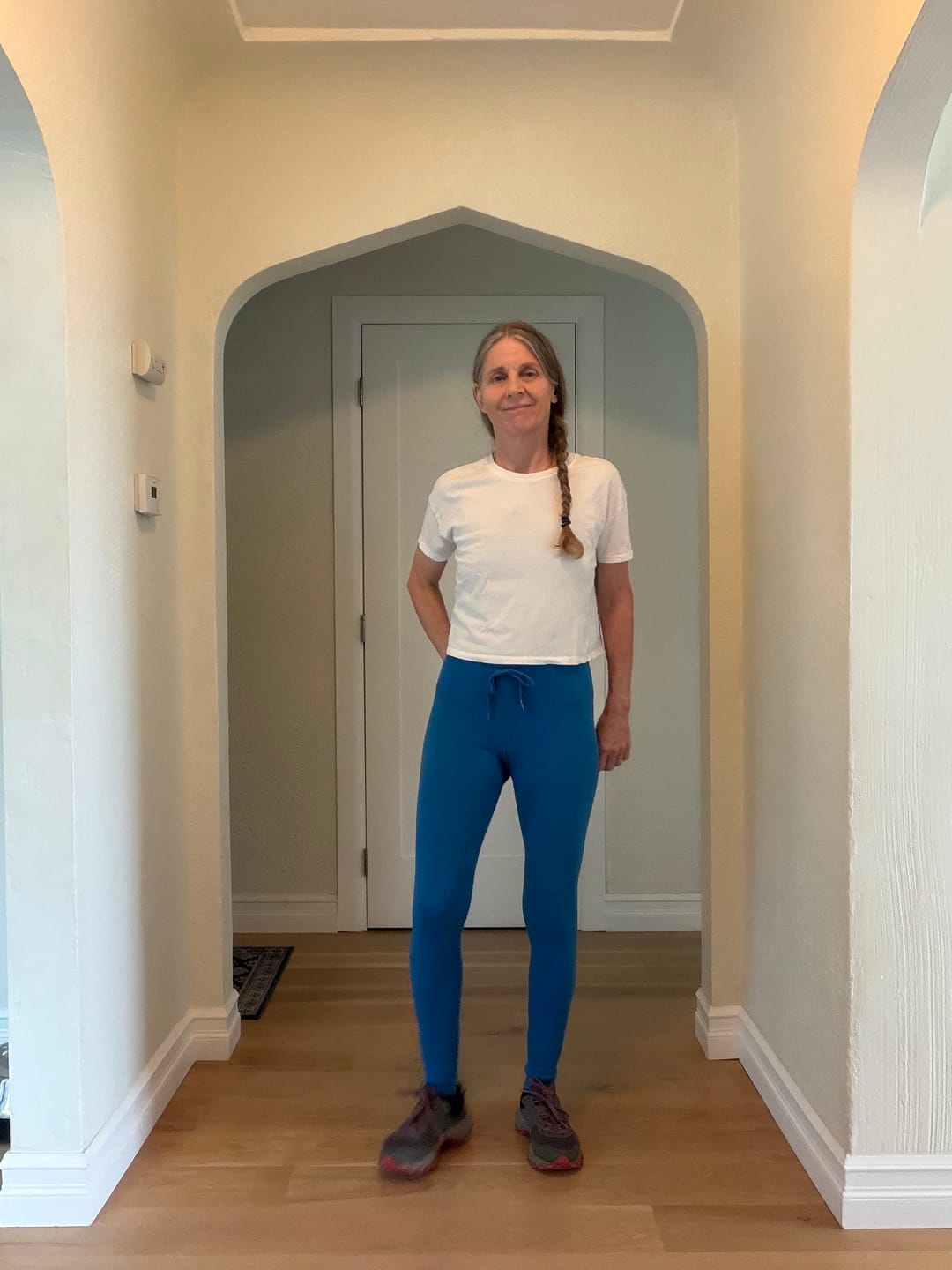 Customer photo review of Merino Wool Midweight Leggings