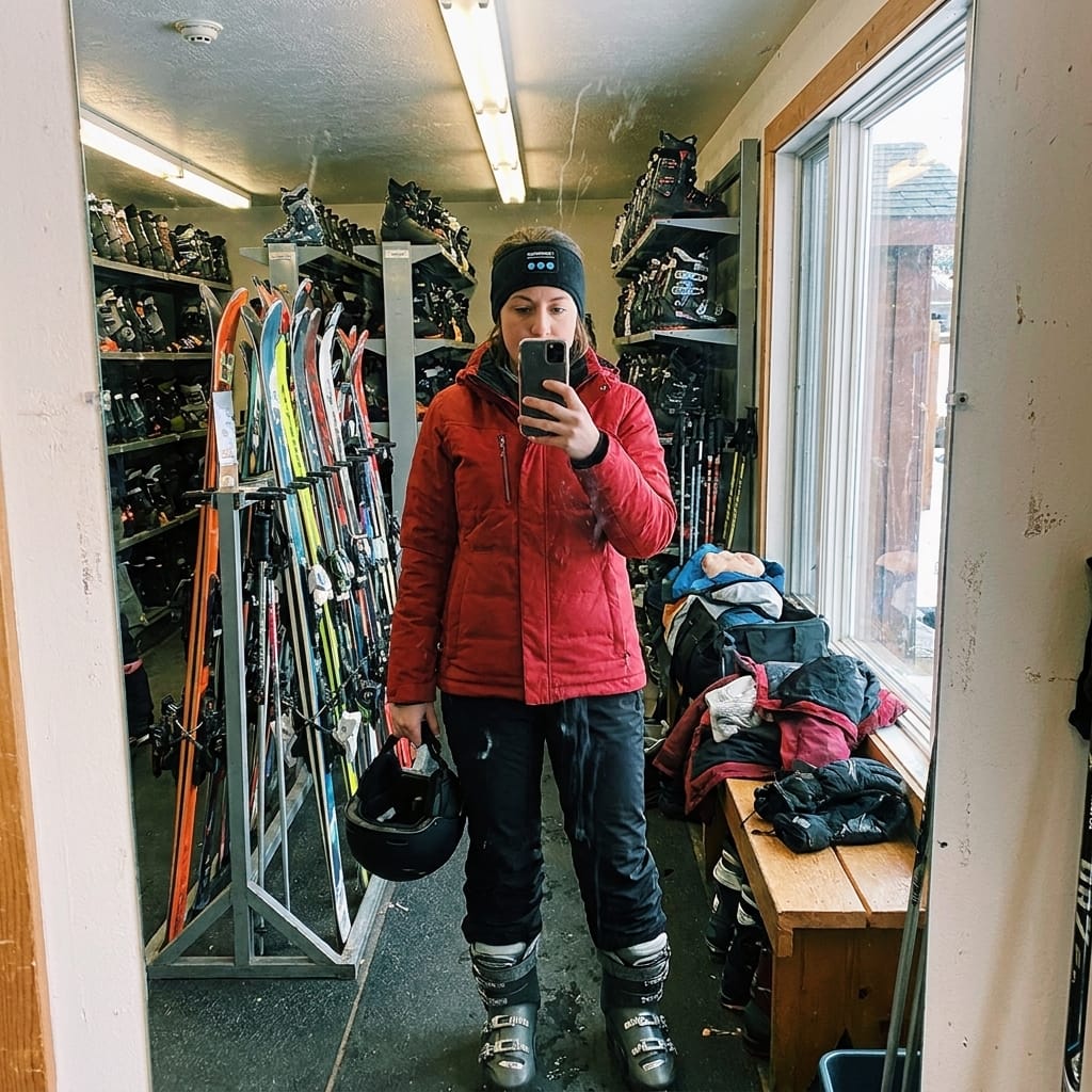 Customer photo review of Snowmonts Ski Tunes®