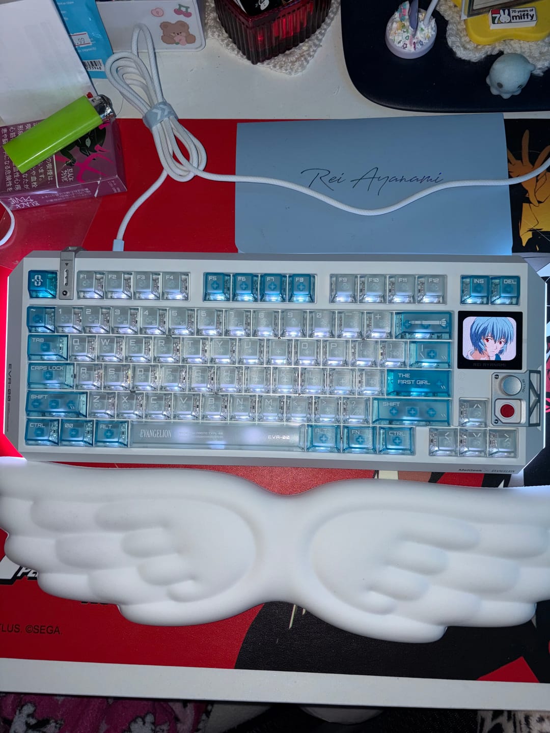 Customer photo review of Centauri80 Rei Edition HE Gaming Keyboard