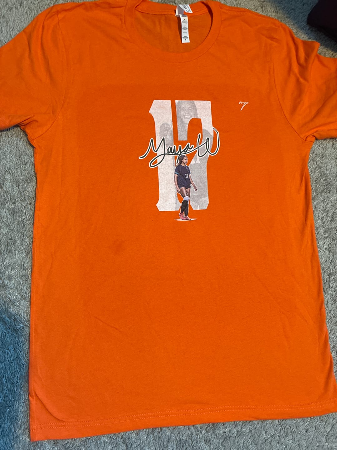 Customer photo review of Maya Walker Graphic Tee