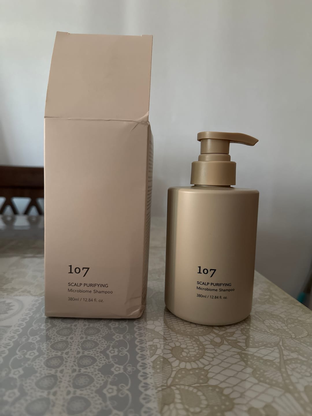 Customer photo review of [107] SCALP PURIFYING Microbiome Shampoo 380ml