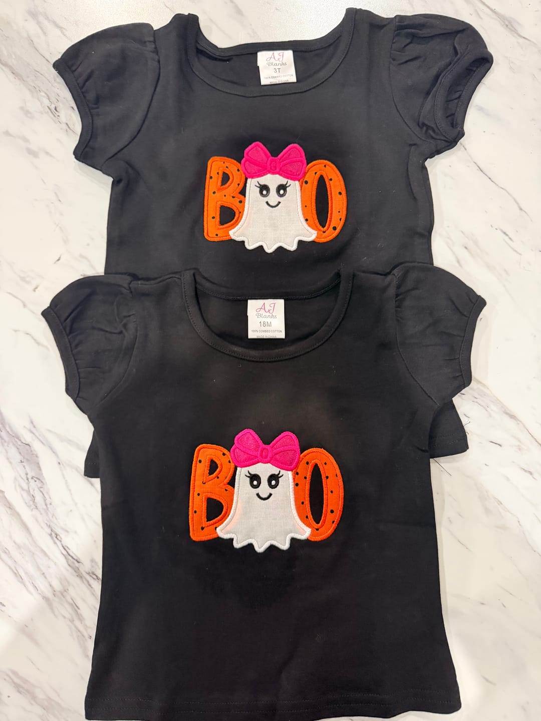 Customer photo review of Girl's Short Sleeve Shirts