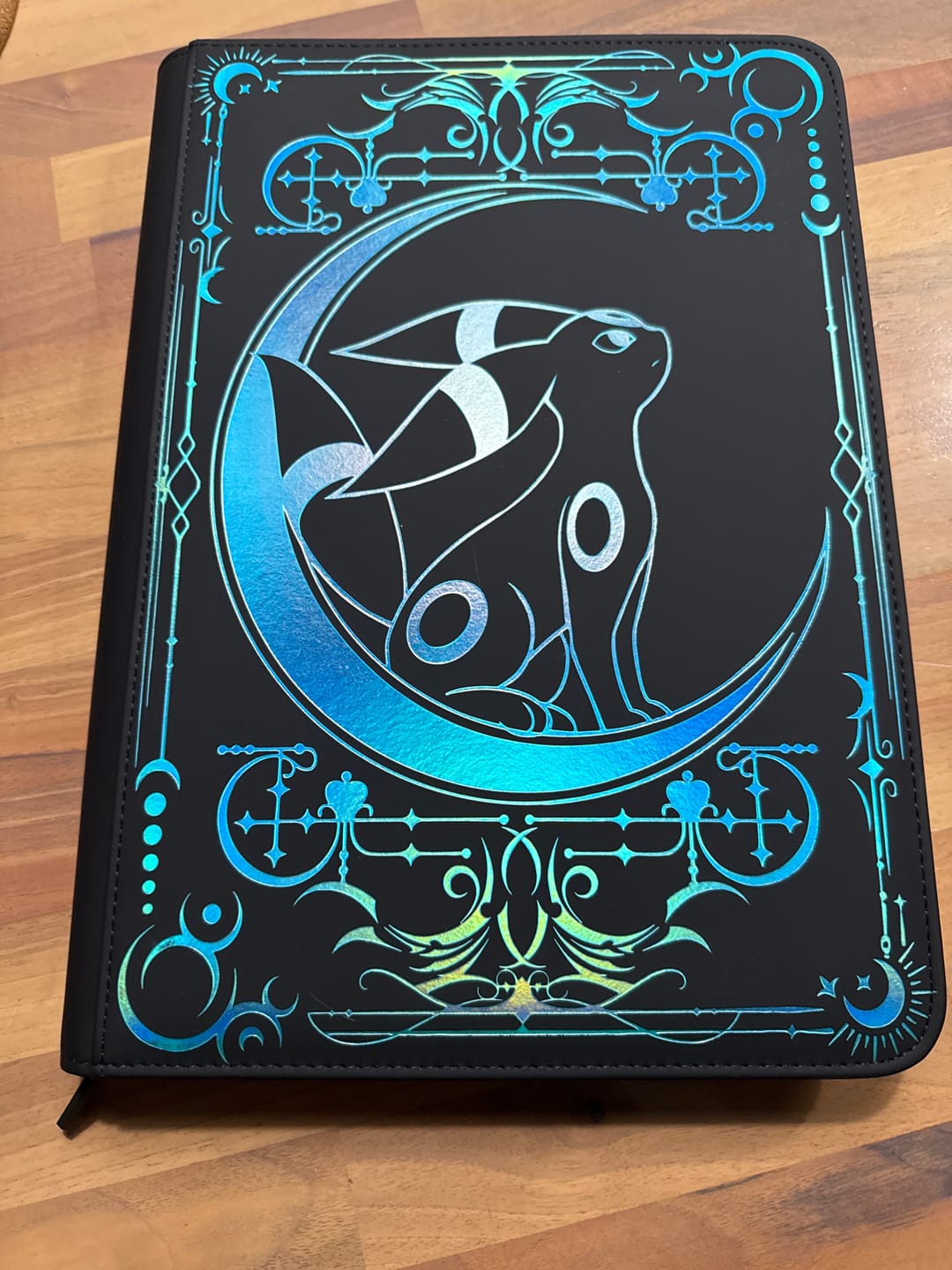 Customer photo review of Lunar Shadow Shiny 9-Pocket Trading Card Binder