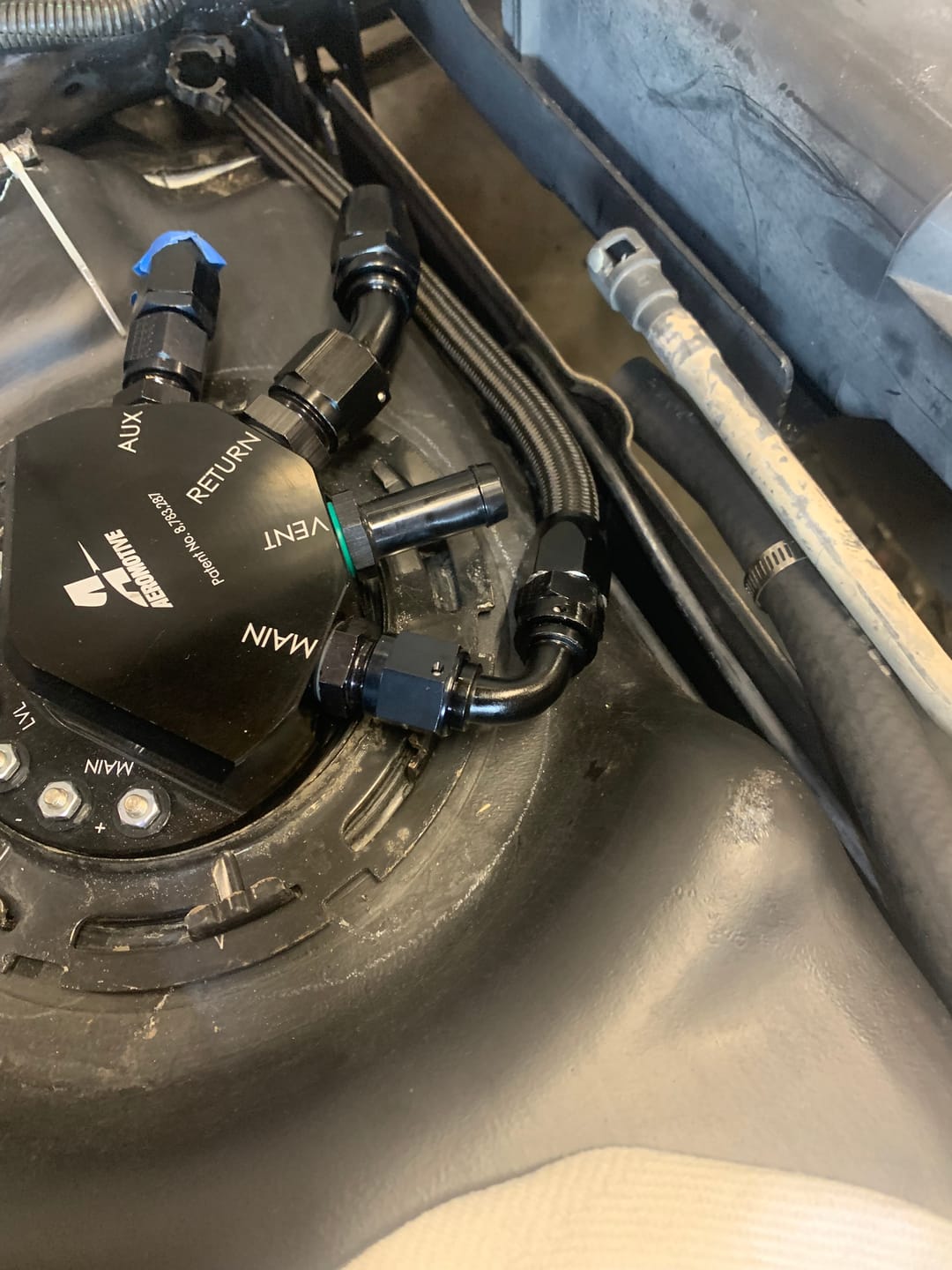 Customer photo review of -10AN to -8ORB Male Fitting by Fluidworks