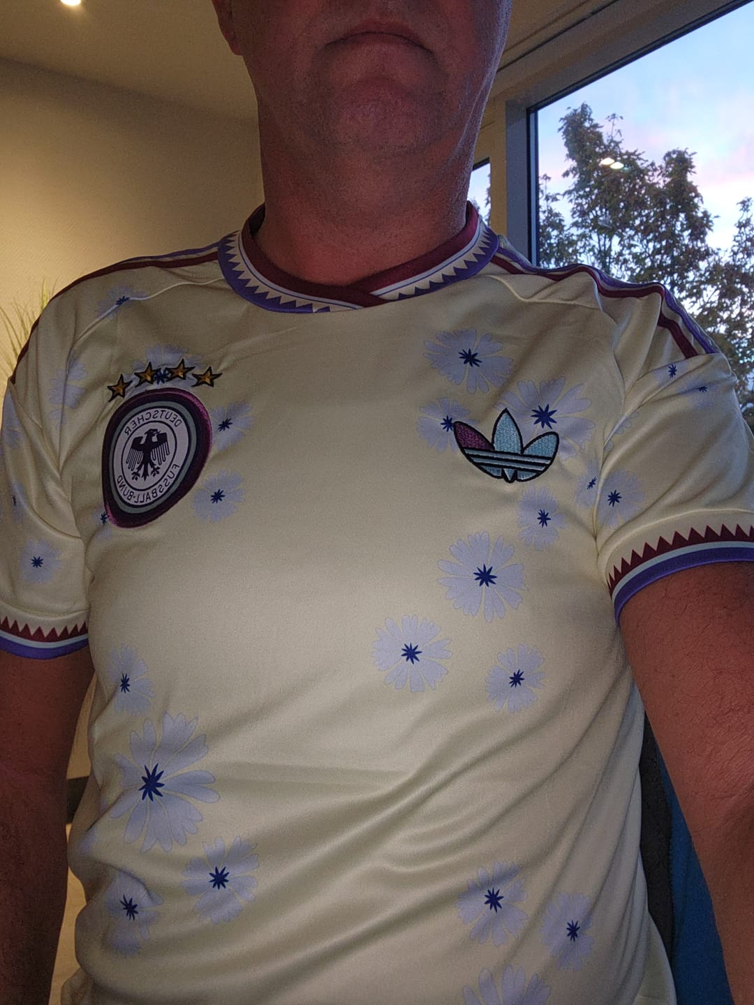 Customer photo review of Germany Flowers Special Edition Jersey 2026