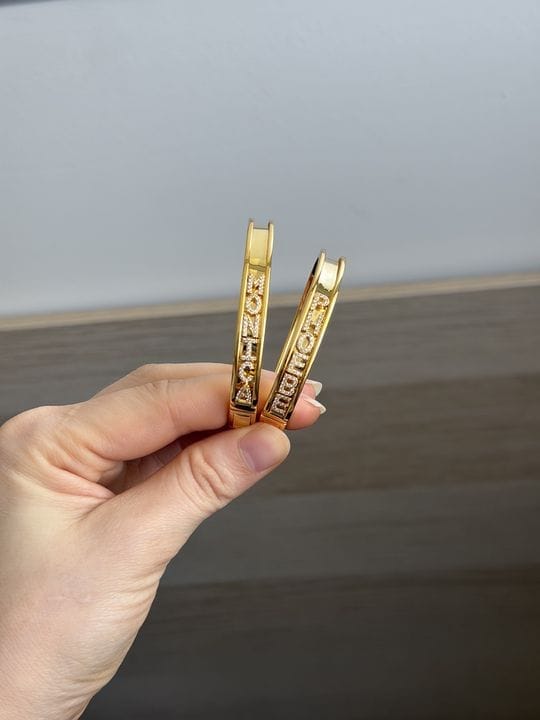 Customer photo review of Personalisiertes Glide-Namensarmband