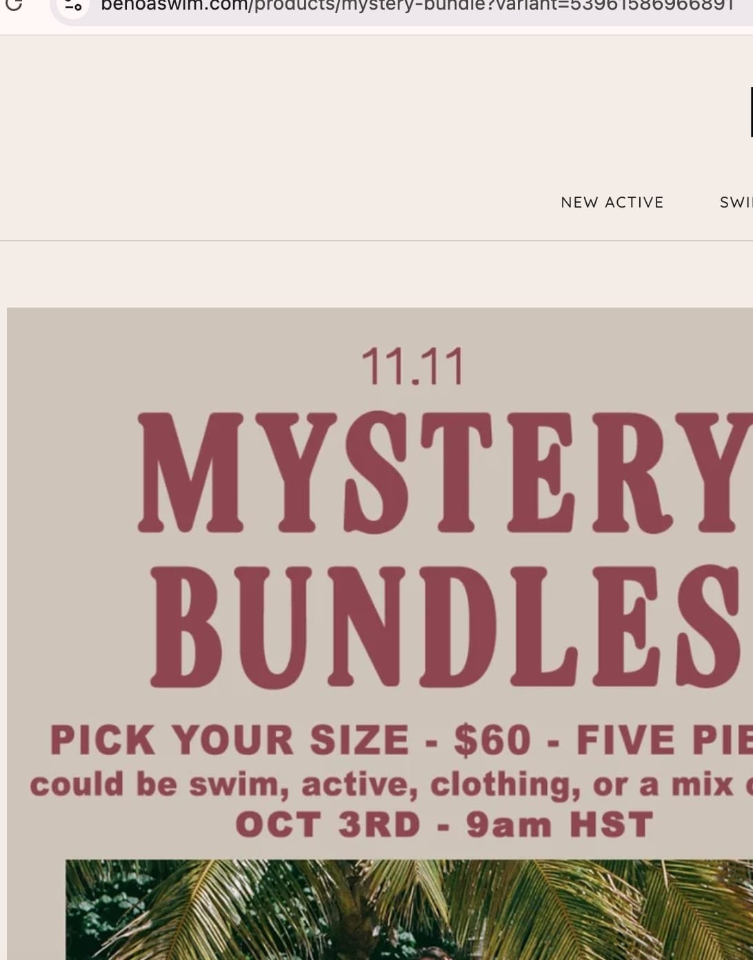Customer photo review of 11.11 Mystery Bundle