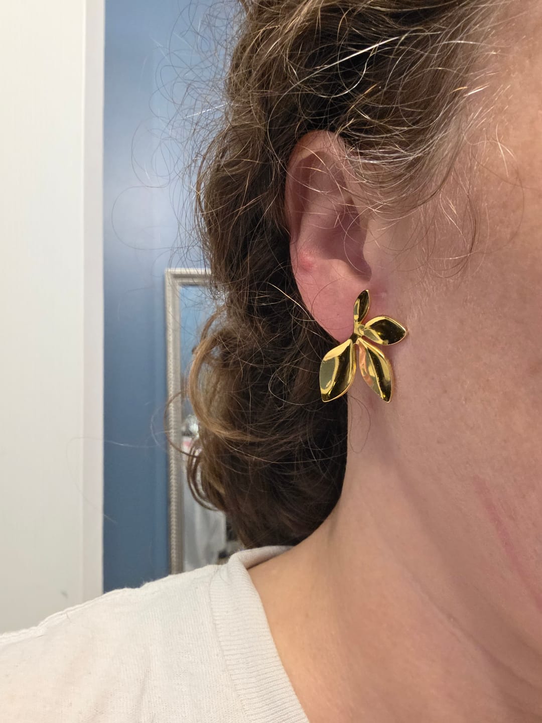 Customer photo review of Mira Earrings (Bundle)