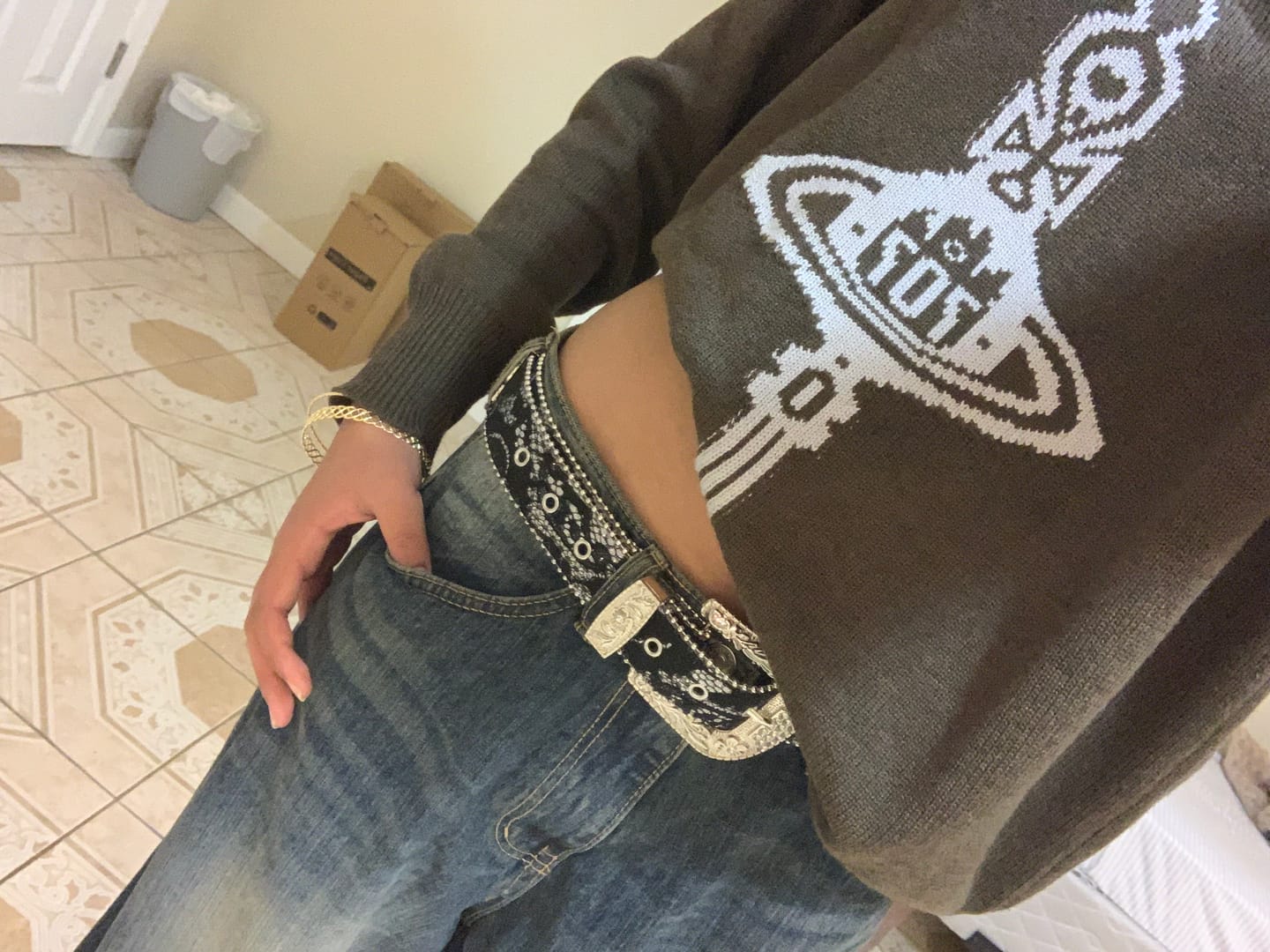 Customer photo review of KEY KNIT SWEATER