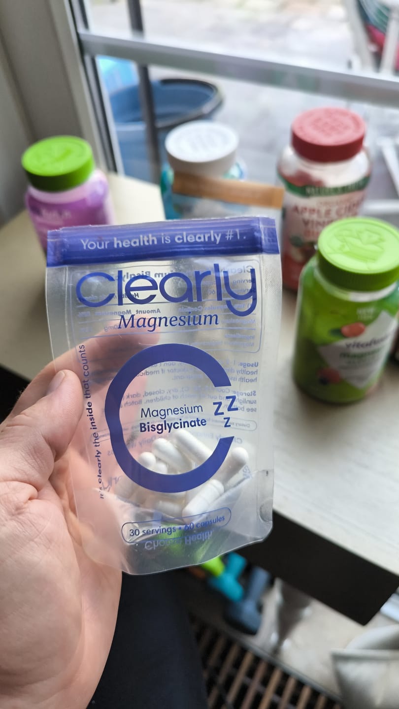 Customer photo review of Magnesium Bisglycinate