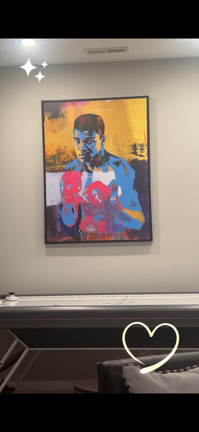 Customer photo review of Ali Canvas Set