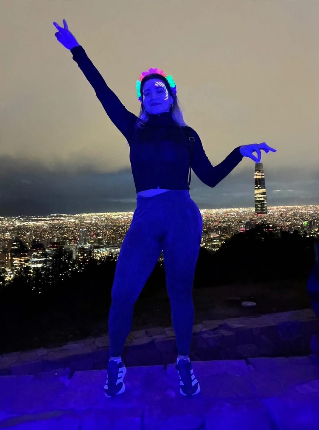 Customer photo review of Trekking Cerro San Cristóbal