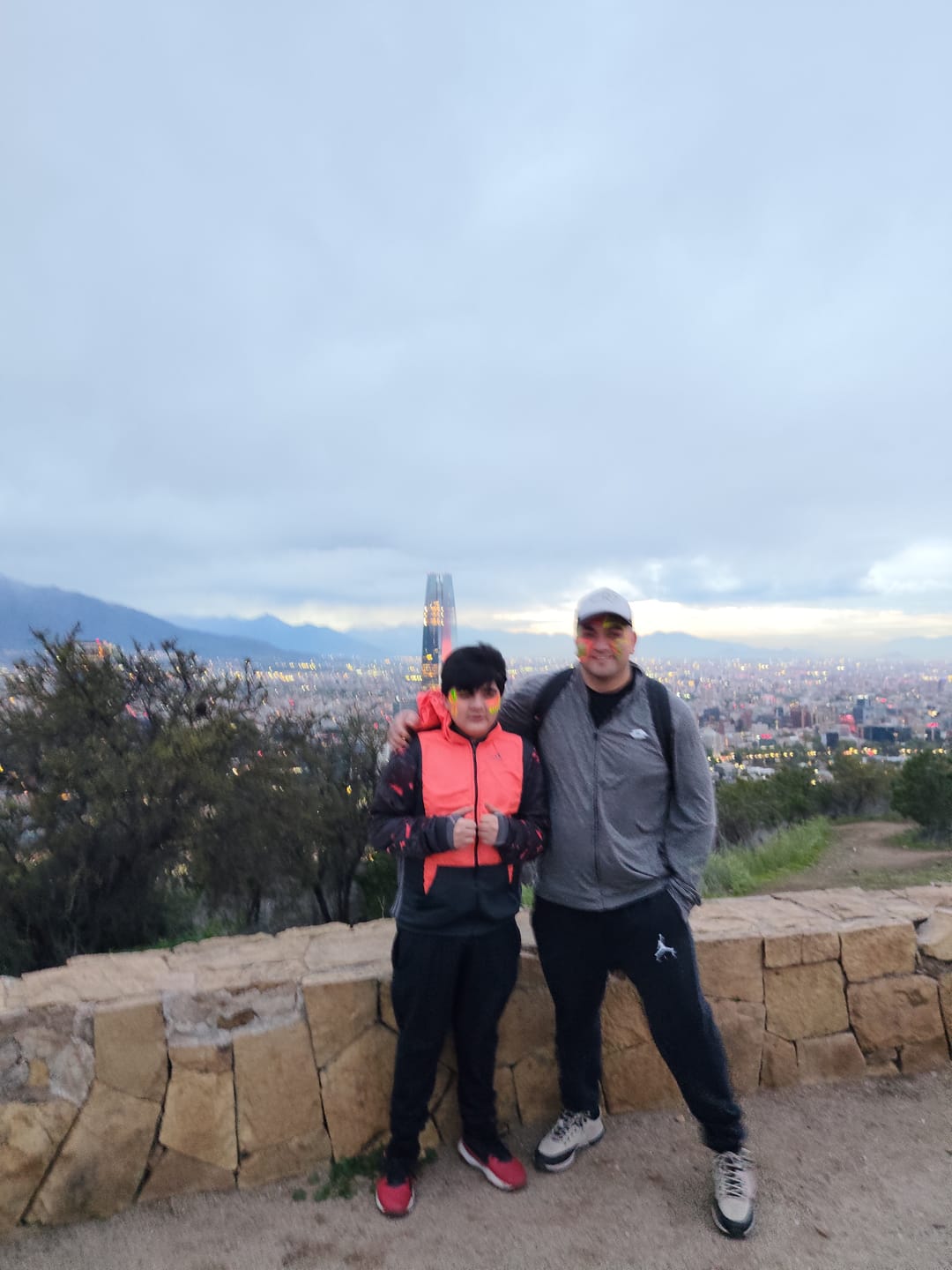 Customer photo review of Trekking Cerro San Cristóbal