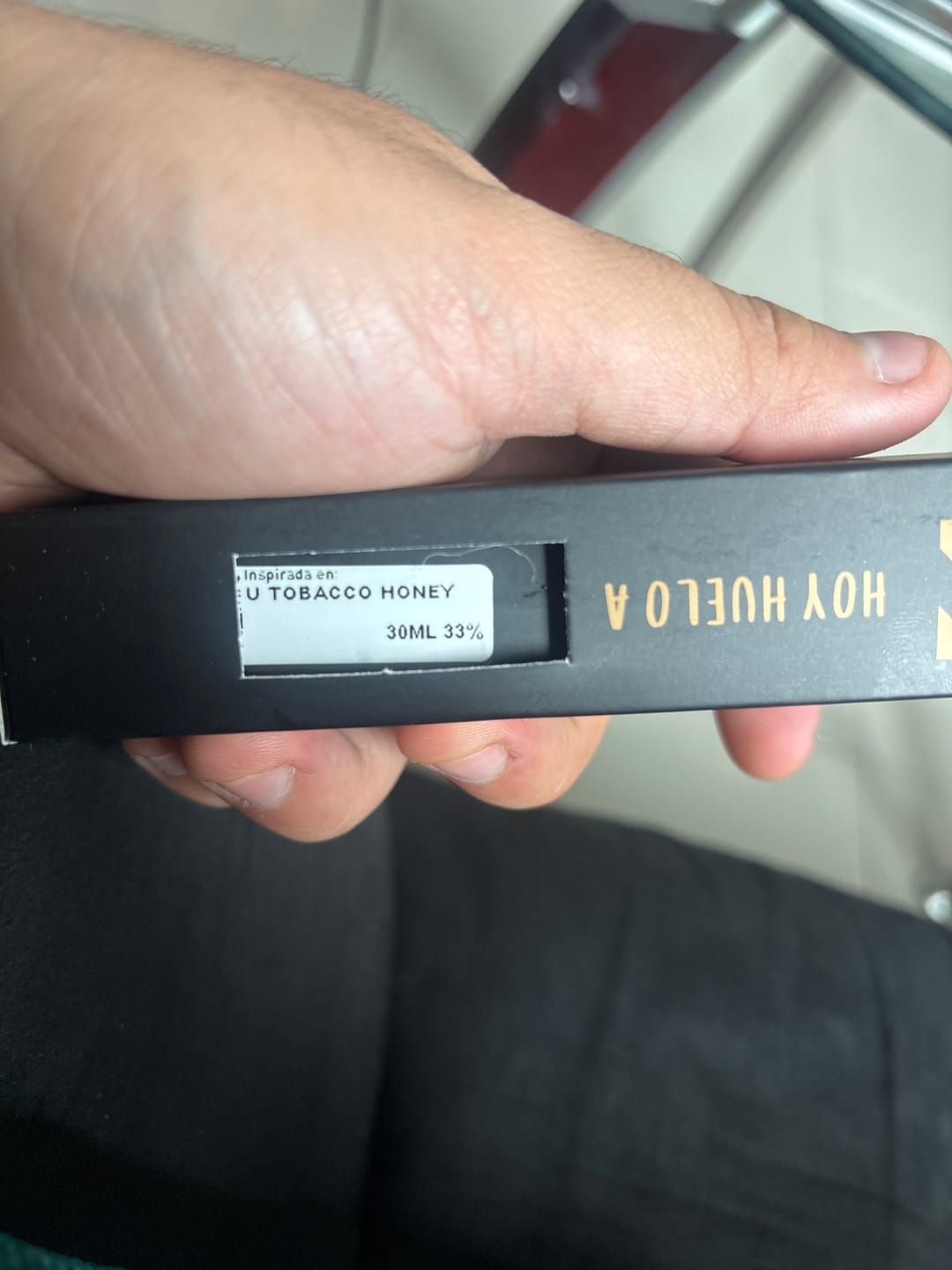 Customer photo review of Perfume Tendencia U TOBACCO HONEY NUEVO ENERO 2024 zenz