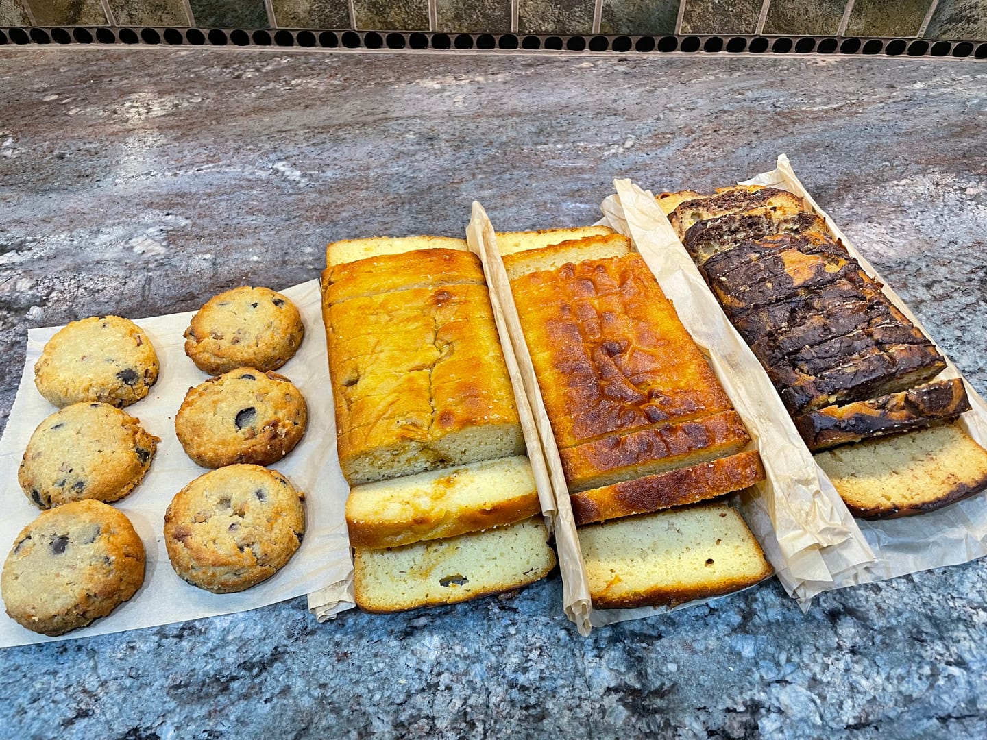 Customer photo review of Low Carb Keto Pecan Chocolate Chip Cookies