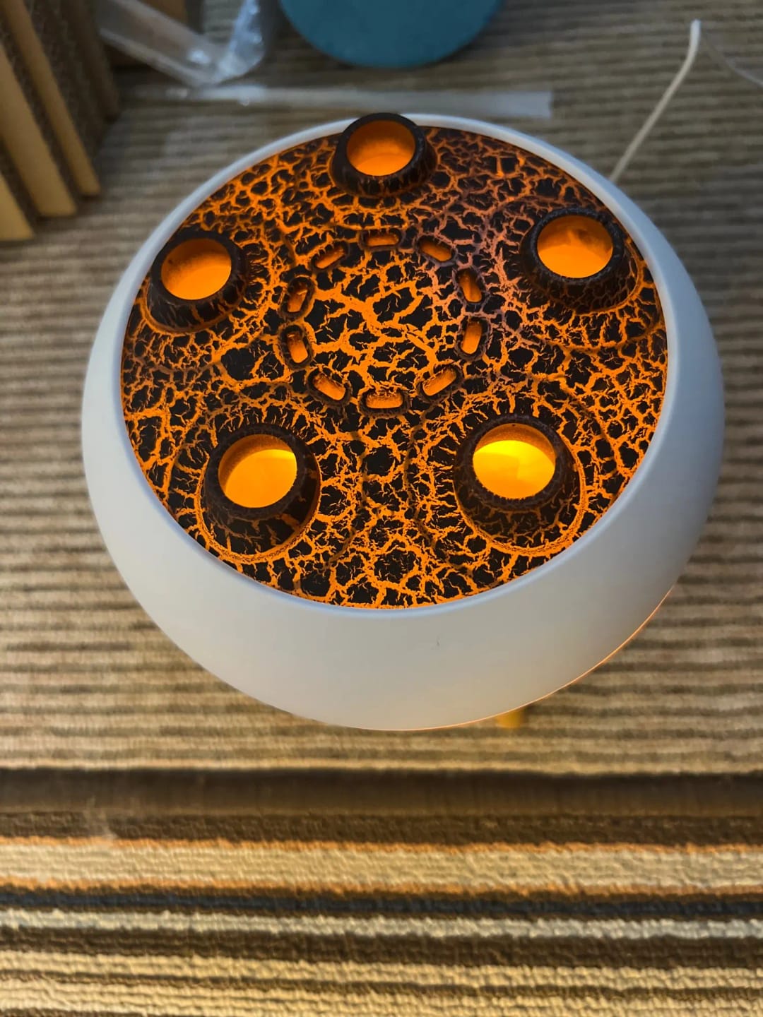 Customer photo review of Jellyfish Essential Oil Diffuser & Air Humidifier