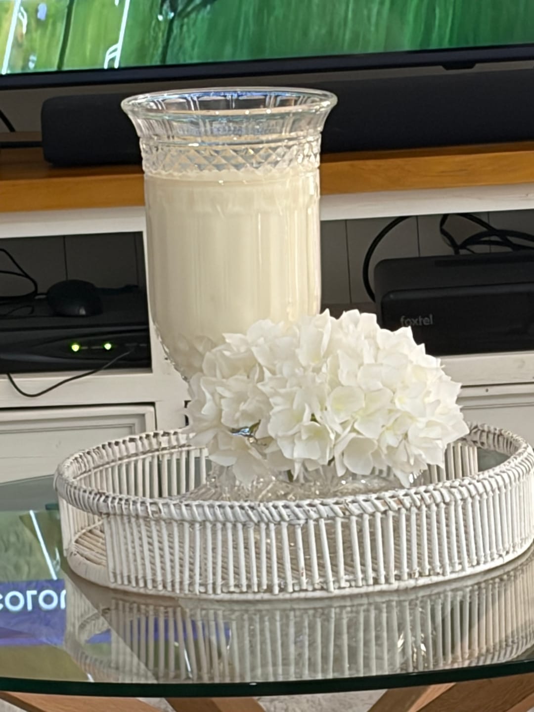 Customer photo review of Park Hyatt - Crystal Vase Candle