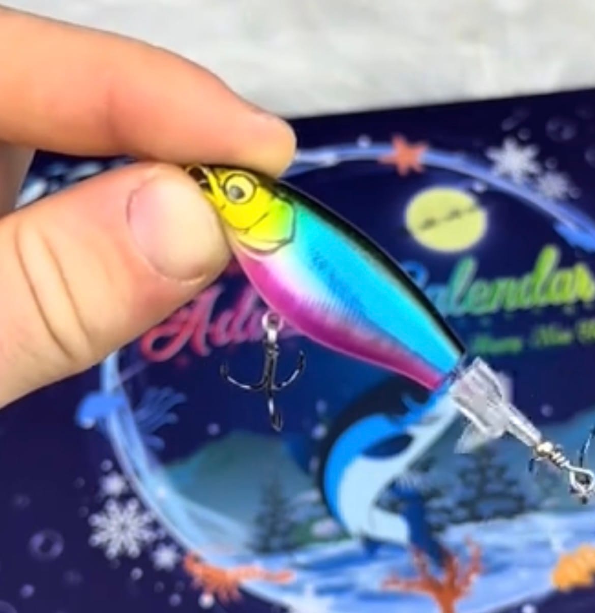 Customer photo review of Calendario de Adviento Pesca