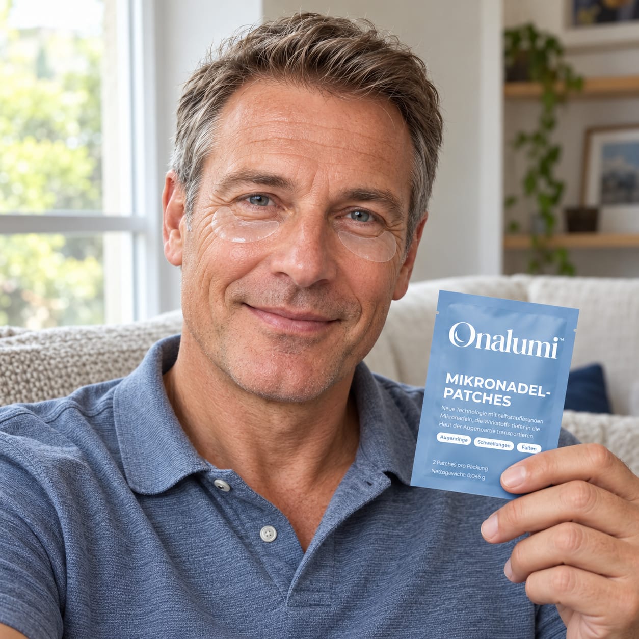 Customer photo review of Onalumi™ Mikronadel-Augenpatches