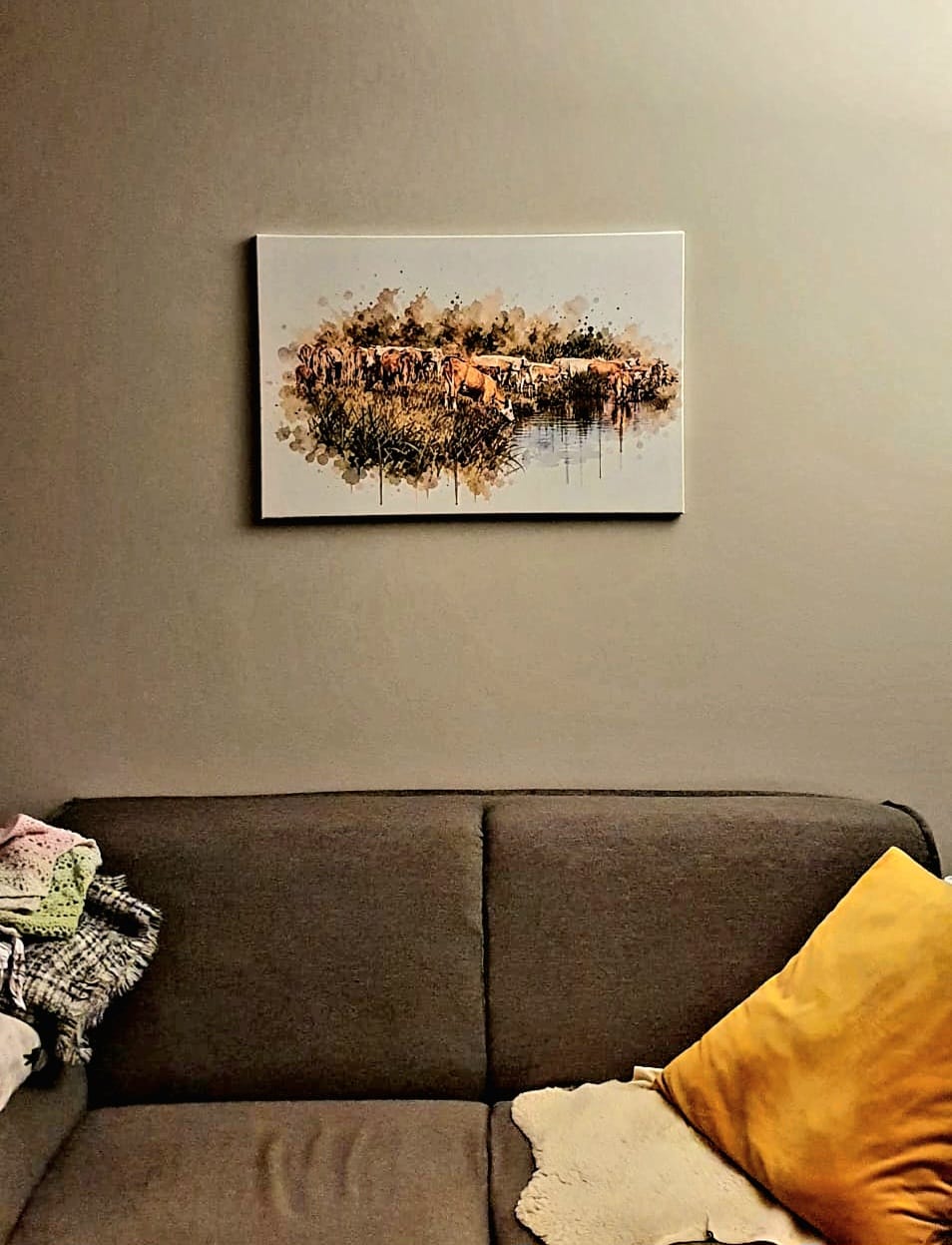 Customer photo review of Euer Foto als Kunstwerk – mit Live-Vorschau, als Poster oder Leinwand