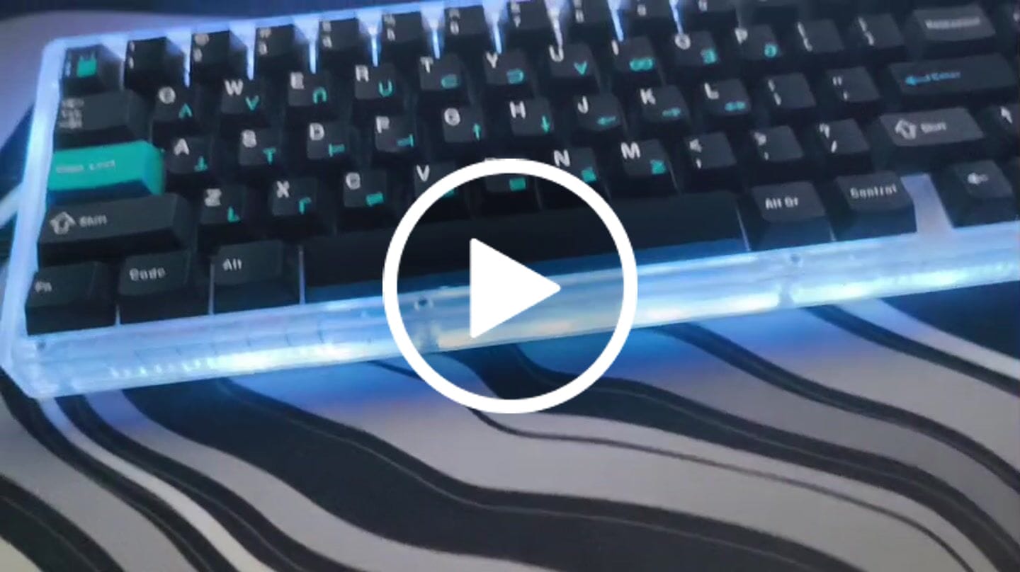 Customer video review of KEYGEEK T2 Linear Switch Factory Lubed (10PCS)