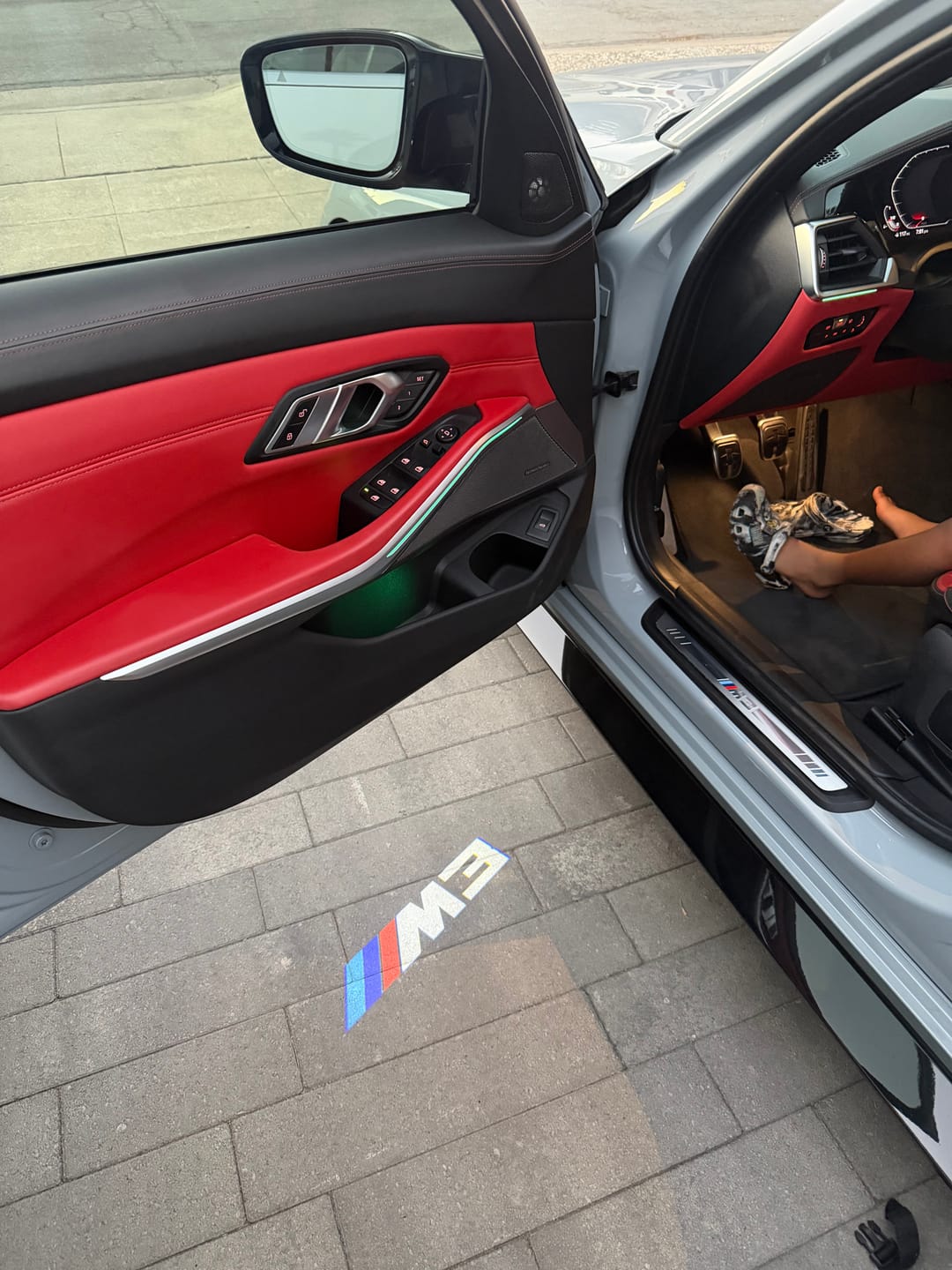 Customer photo review of BMW G SERIES DOOR LIGHTS