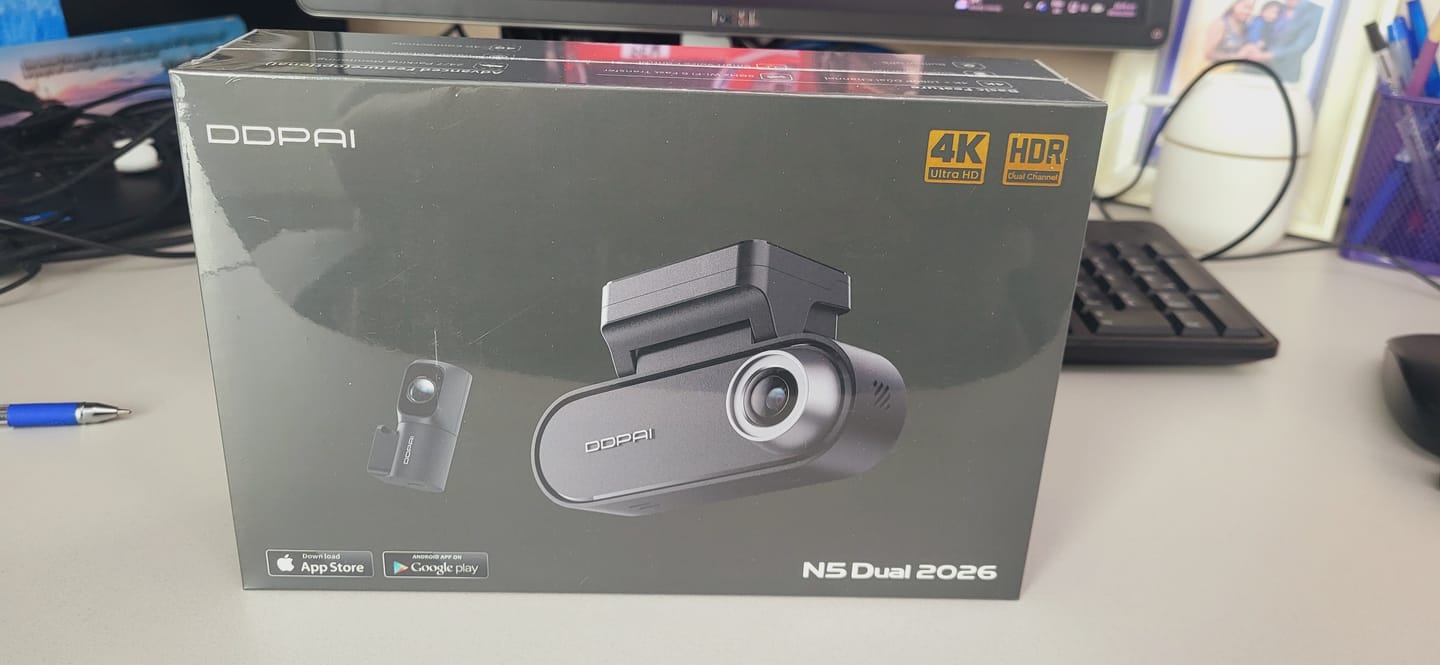 Customer photo review of N5 Dual 2026 4K Dash Cam