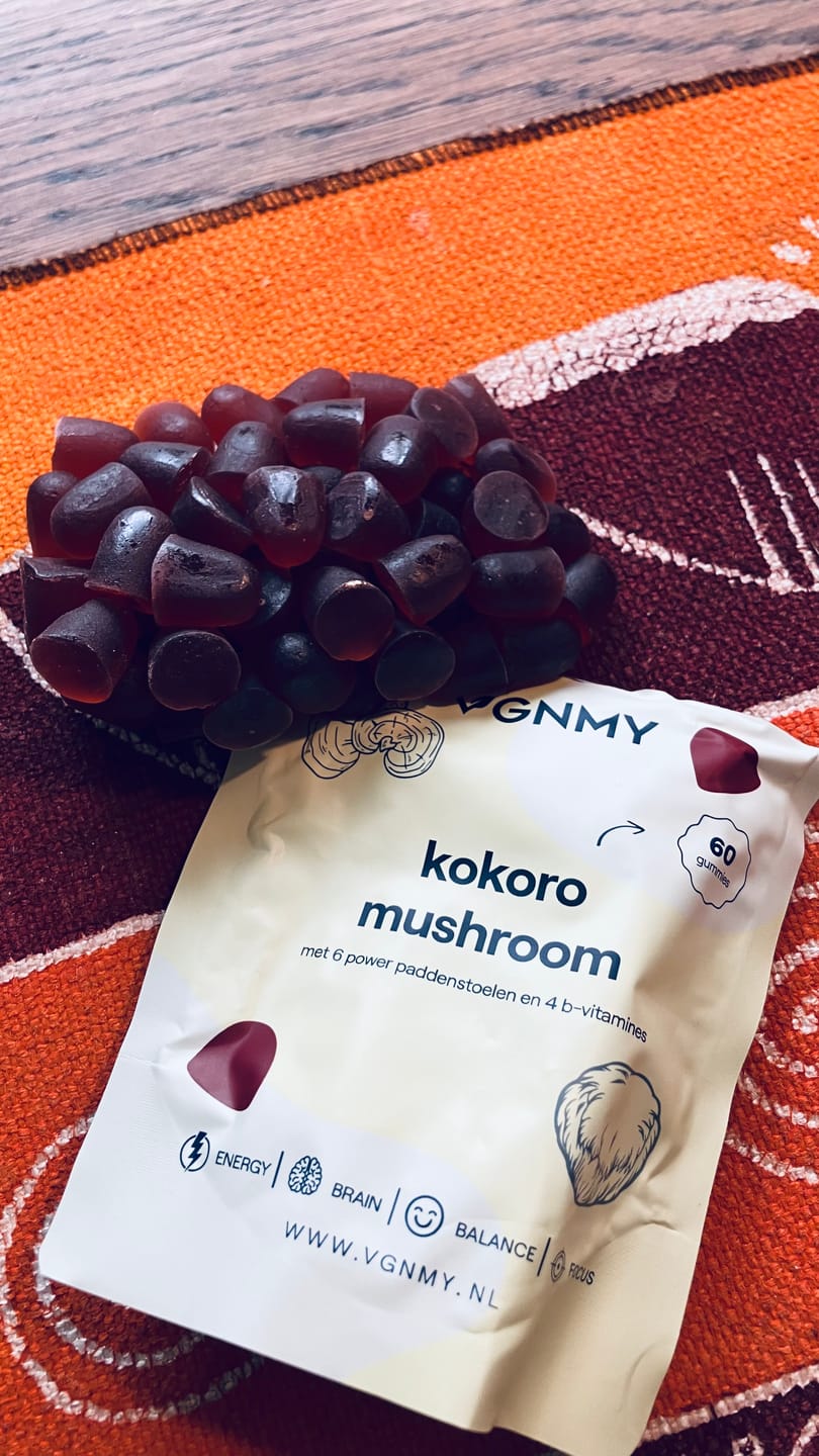 Customer photo review of Mushroom Gummies