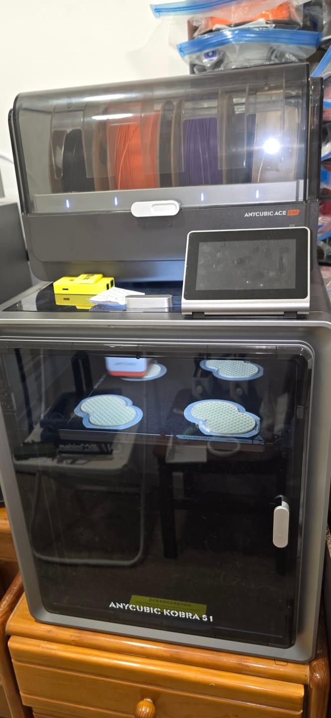Customer photo review of Anycubic Kobra S1 Combo