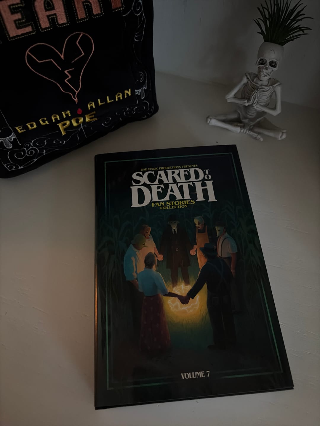 Customer photo review of Scared To Death Book Vol 7 SIGNED COPY!