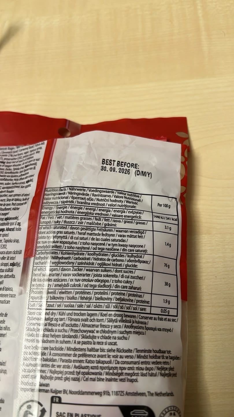Customer photo review of Mochi Fagioli Rossi – Red Bean Mochi 120G