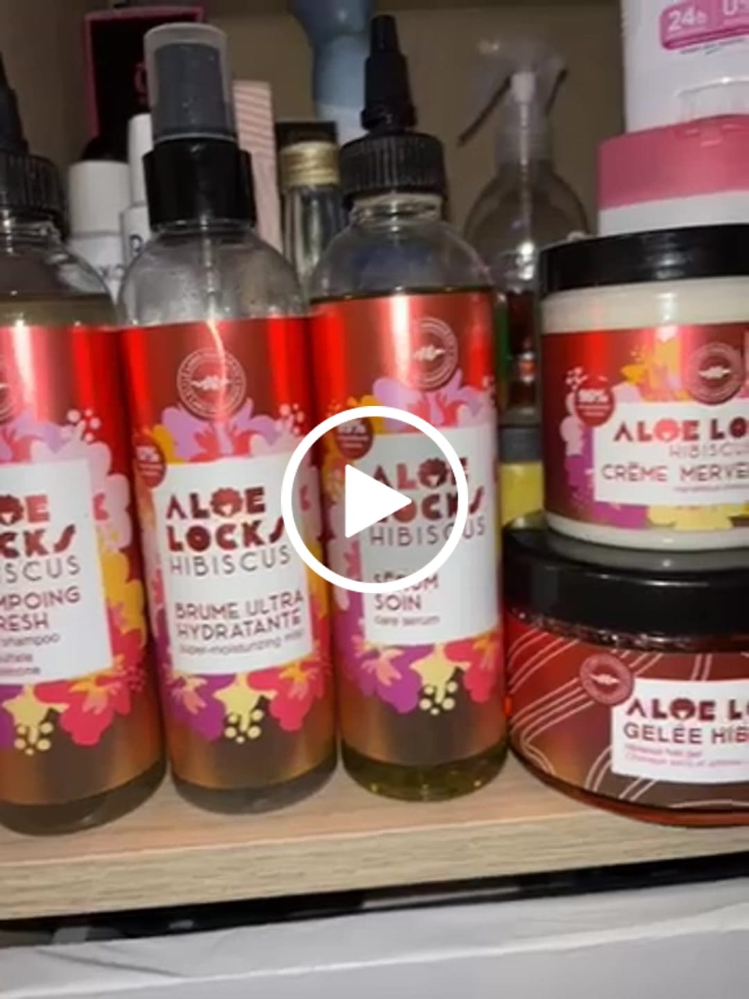 Customer video review of Aloé Locks Hibiscus - PACK All Inclusive