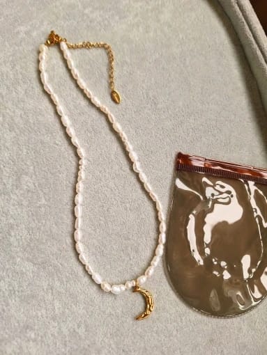 Customer photo review of Lunar Pearl Choker