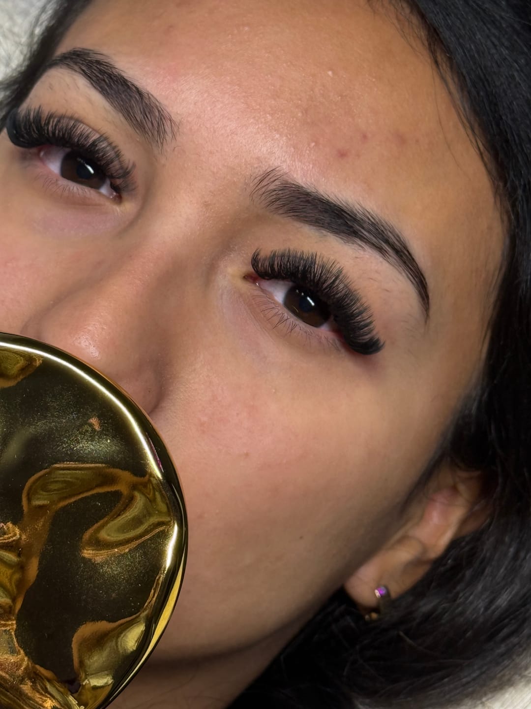Customer photo review of VEYESINC Cashmere Lashes - 0.03MM