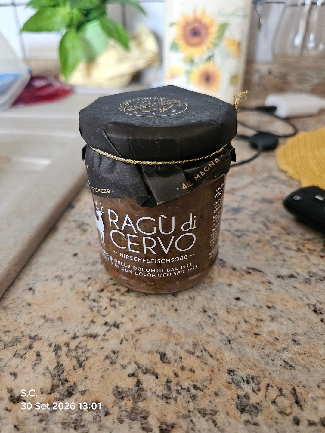 Customer photo review of Ragù di cervo