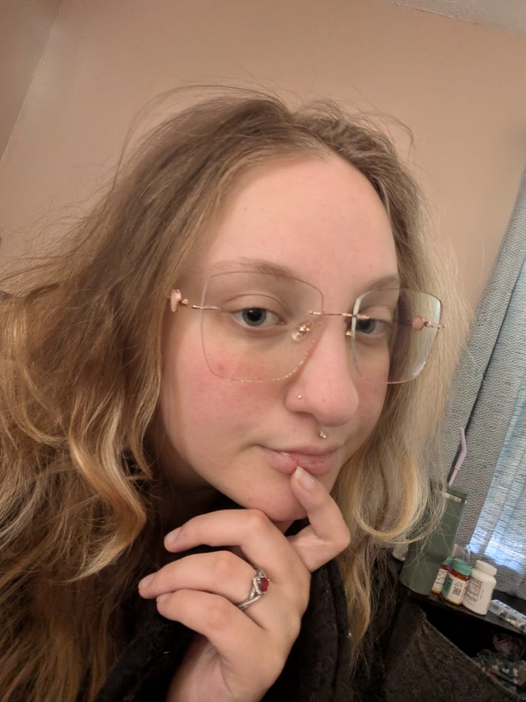 Customer photo review of Keisha Eyeglasses