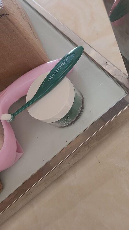 Customer photo review of Pet Tear Stain Powder